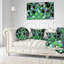 Coussin lombaire abstrait
