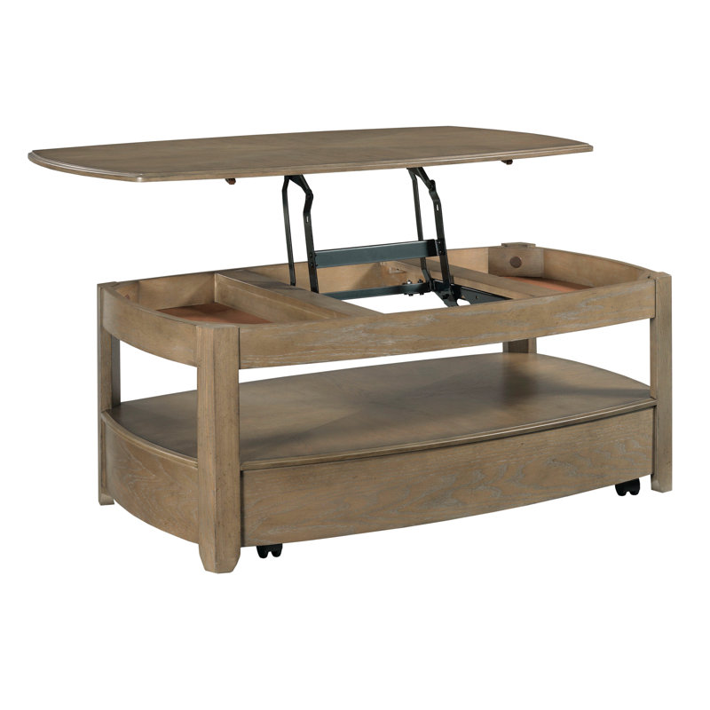 Dekorion Solid Wood Coffee Table