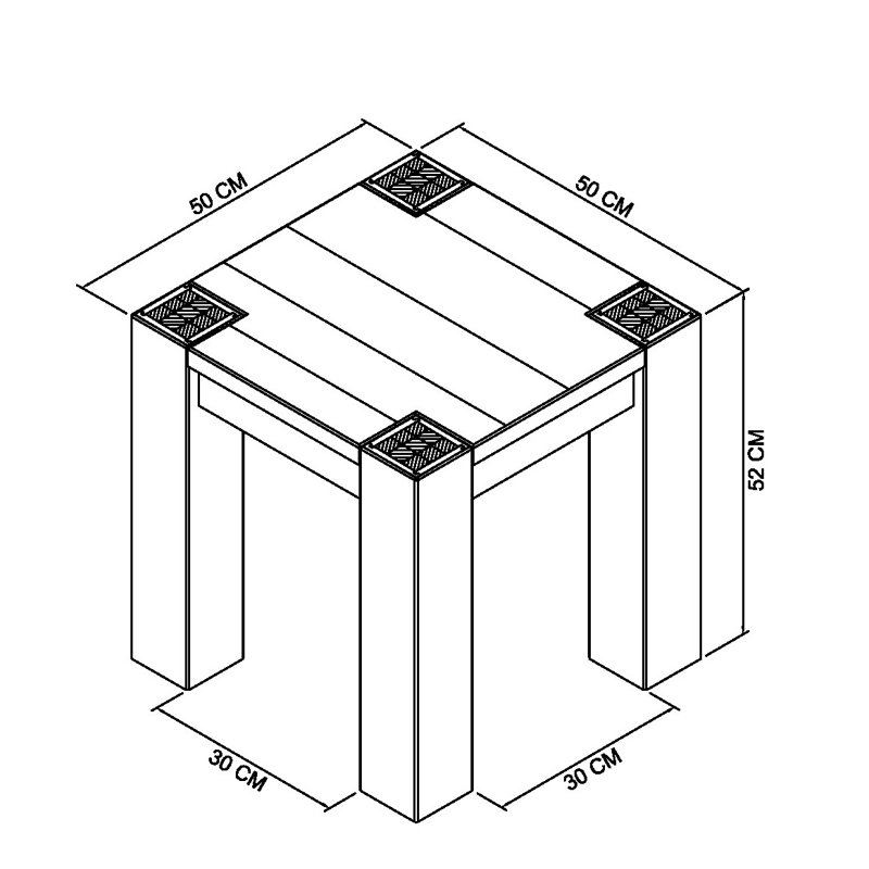 Jaxxon End Table