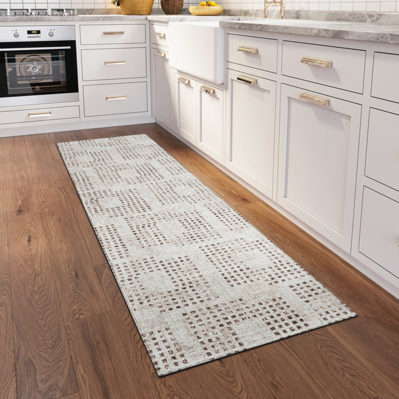 Ingund Performance Chenille Washable Indoor / Outdoor Rug, Runner 2'3" x 7'6"