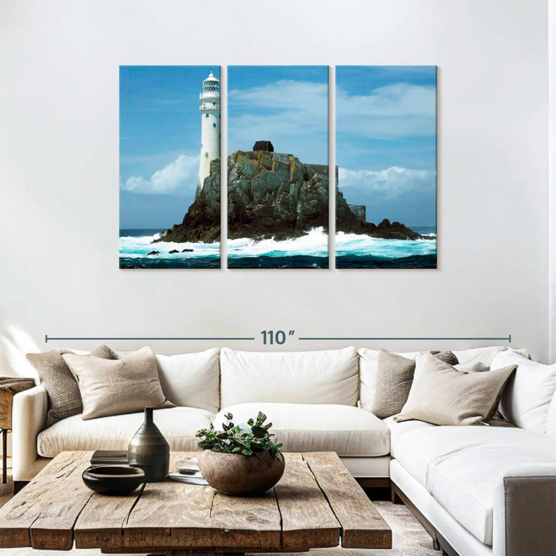 Phare Aletra Fastnet Rock, H 48 po x l 74 po