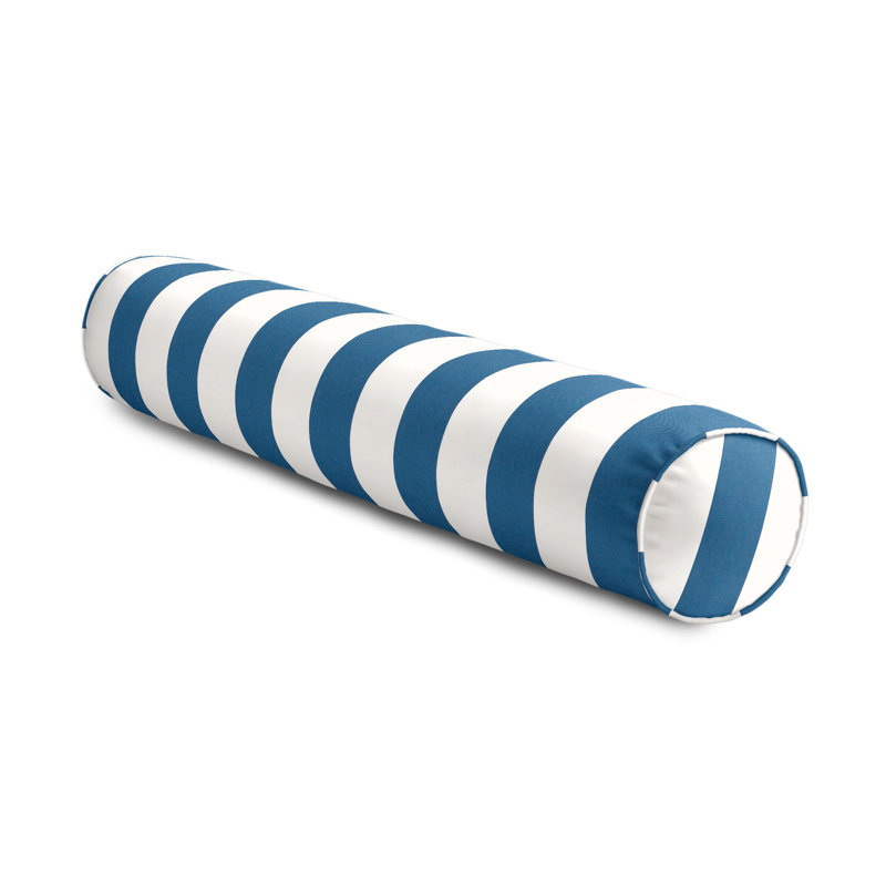 Bolster Pillow In Sunbrella® Cabana, Classic, 9" x 48"