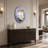 Rubie Manufactured Wood, Glass Oval Wall Mirror-2062450041
