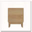 Table de chevet en bois