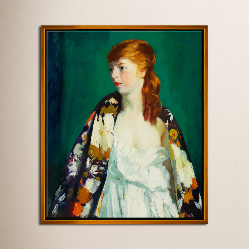Fall Portrait Framed Canvas