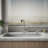 Contemporary Design Refillable Soap Dispenser, Lotion Dispenser for Bathroom or Kitchen-2577852