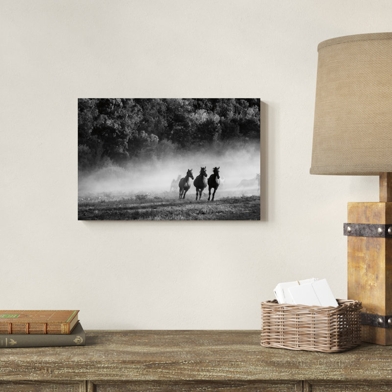 Pays du cheval, H 12 po x l 18 po x P 1,25 po