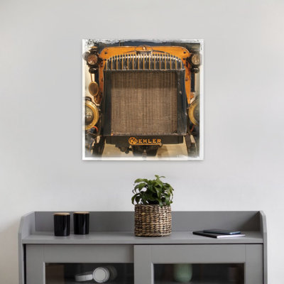 Vintage Old Sport Iv With Car Cars Art