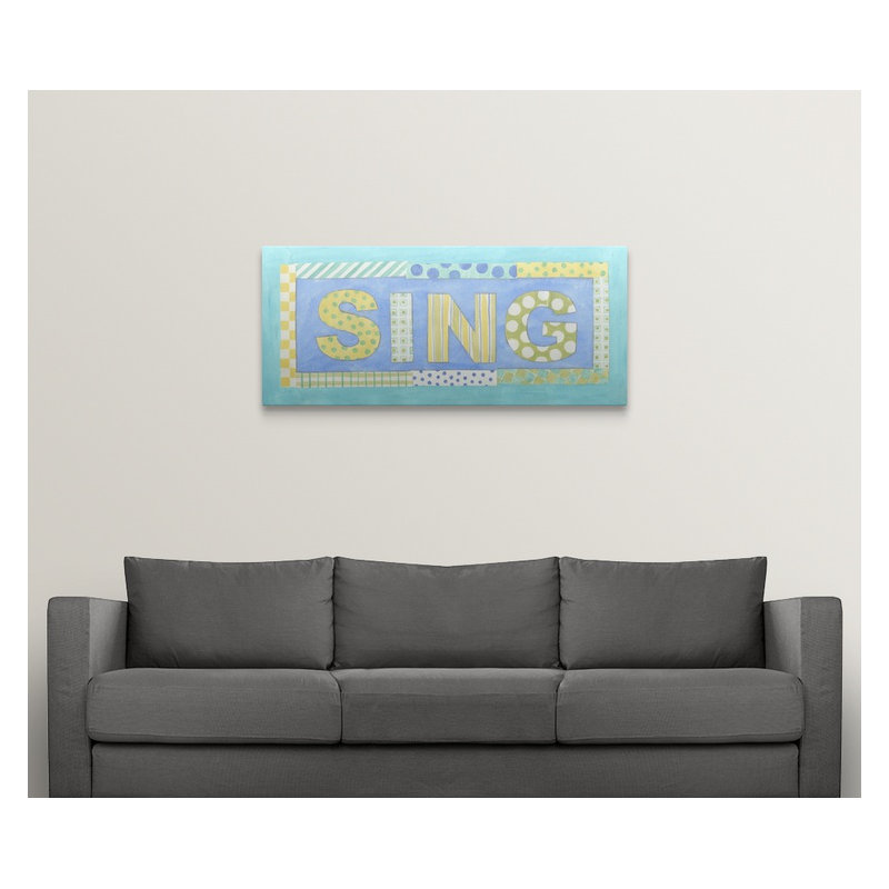 Shelteridge Letters, Monograms, & Names, 13" H x 30" W x 1.5" D, Canvas
