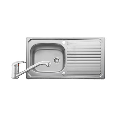 Linear 950 x 508mm single bowl pack - TMO35CM/