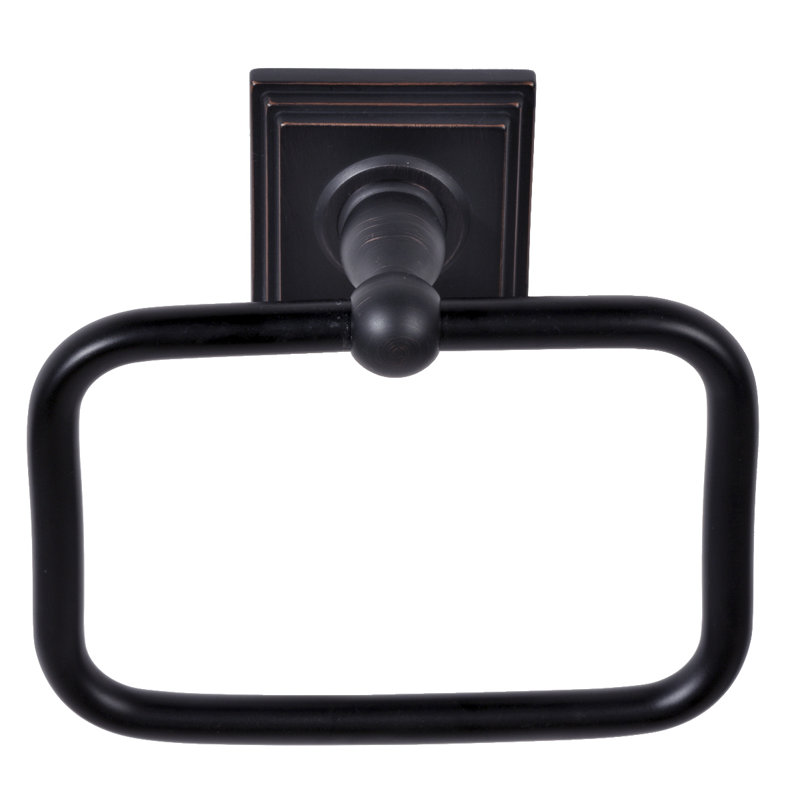 Union Square Towel Ring, Dark Bronze
