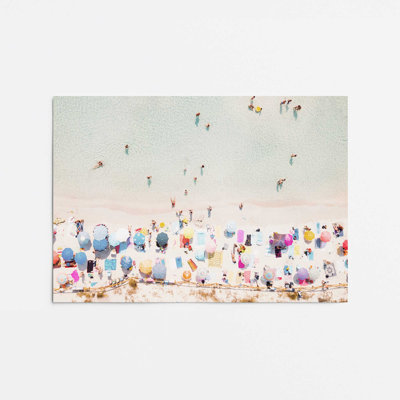 Imprimé plage et parasol