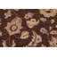 Tapis brun / brun clair en laine noué à la main de style oriental rectangulaire 9 pi 1 po x 11 pi 1 po Dorn