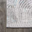 Twinar Modern Abstract Grey/Turquoise Rug-350486768