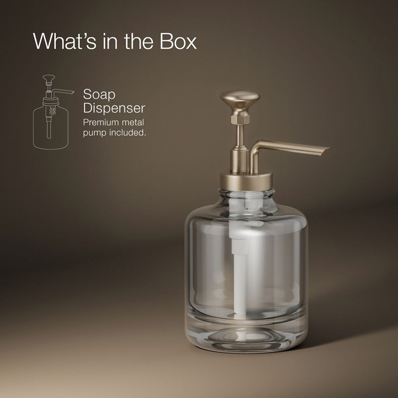Artifacts® Soap Dispenser, Vibrant Brushed Bronze