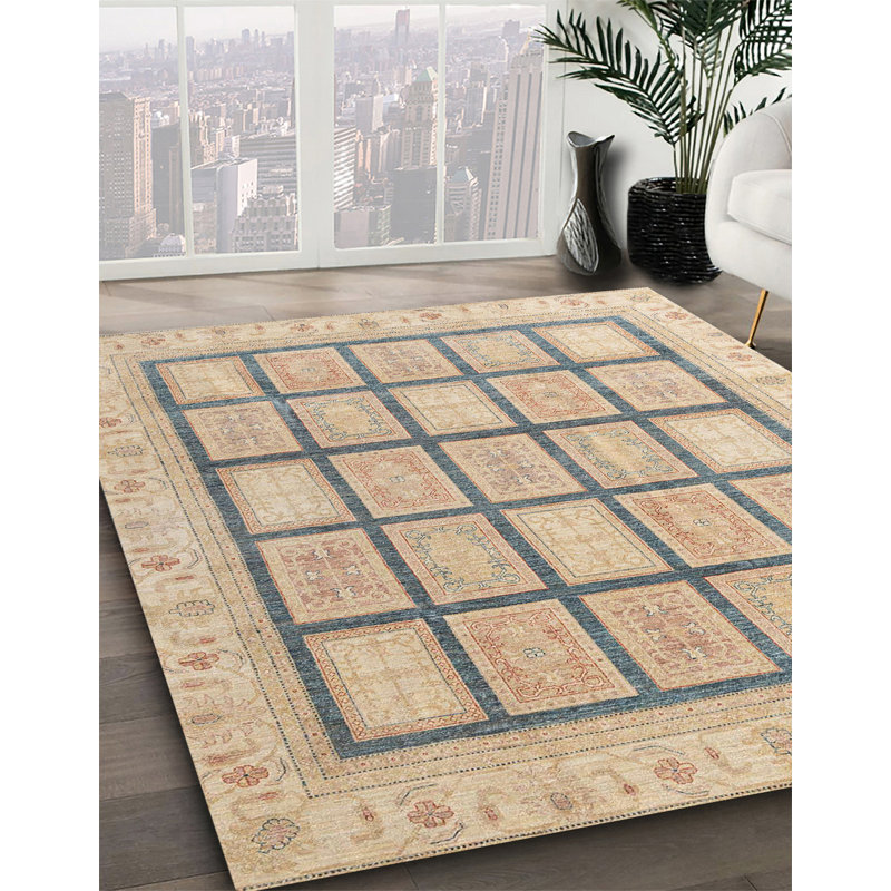 Tapis abstrait moderne 4179, Rond 6 pi