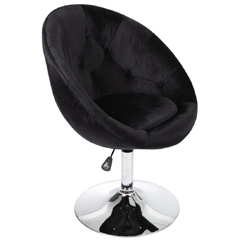 Fauteuil de coiffeuse Giselle Antoinette, Noir