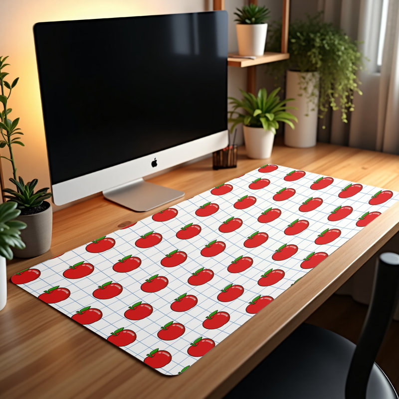 Polyester Desk Pad, 31.5x15.5