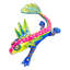 Sculpture Axolotl Papier Mache Alebrije