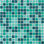 Mingles 0.8" x 0.8" Glass Grid Mosaic Wall & Floor Tile