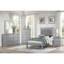 Armoire 2 chambres Traditional - table de chevet en bois
