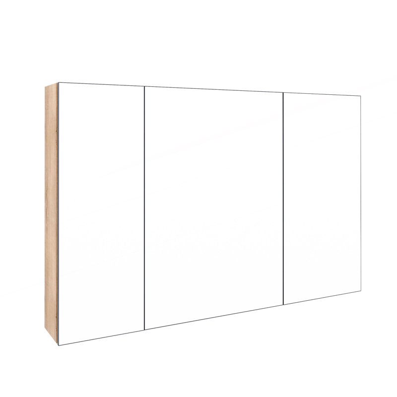 Armoire de toilette murale 43,4 po avec tablettes réglables et rangement spacieux