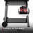 Royal Gourmet 28-Inch Barrel Charcoal Grill with Side Shelves, Black