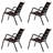 Outo Stackable Outdoor & Indoor Lounge Chair (Set of 4)-92632141