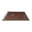 Tapis oriental tissé à la machine Cearlait-2126313395