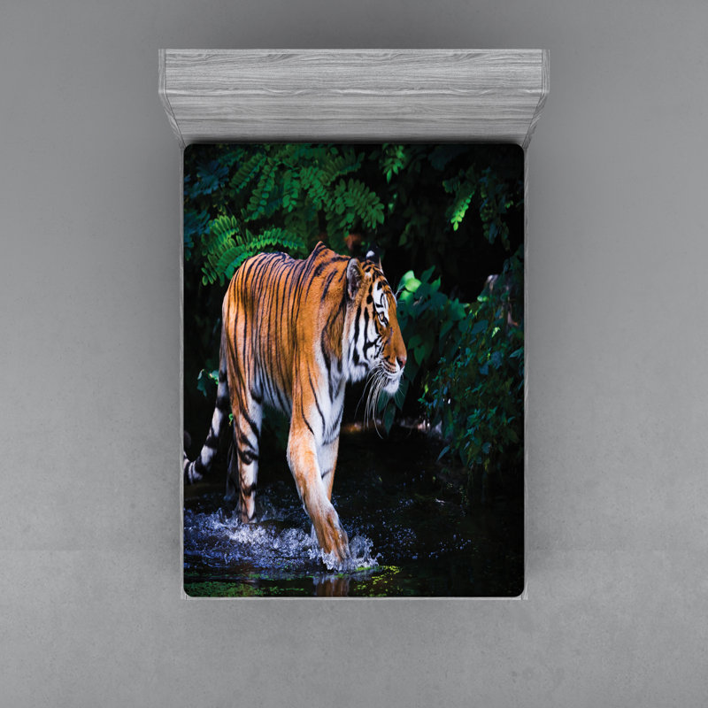Microfiber Jersey Knit Fitted Sheet, European Kingsize (160 x 200cm)