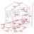 Playhouse-Inspired Twin Over Twin Bunk Bed With Drawers-1015857341