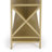 Asmir 32" H x 36" W Iron Bookcase-1970950168