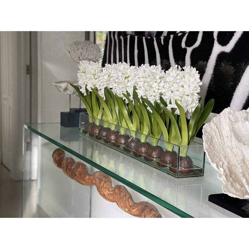 Hyancinths Floral Arrangement in Planter