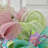 Happy Easter Wreath with Brown Bunny