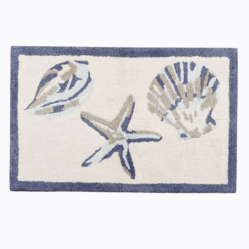Chaniel Reversible Bath Rug, 21"W x 34"L