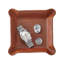 Harness Leather Bedside Catchall Tray-1285567262