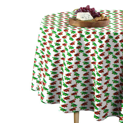 Cordual Geometric Round Tablecloth