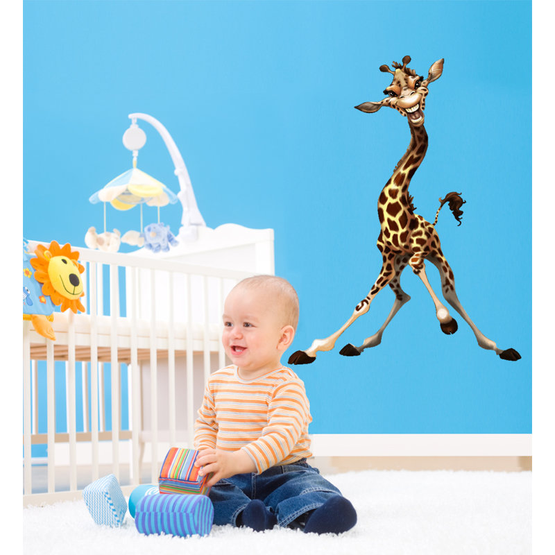 Animals Non-Wall Damaging Wall Decal, 60" H x 45" W