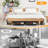 Under Bed Storage With Wheels 2Pack Storage Containers With Clear Window&Label Under Bed Drawers Rolling Under Bed Storage For Clothes,Shoes, Blankets