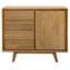 Retro Solid Wood Accent Cabinet