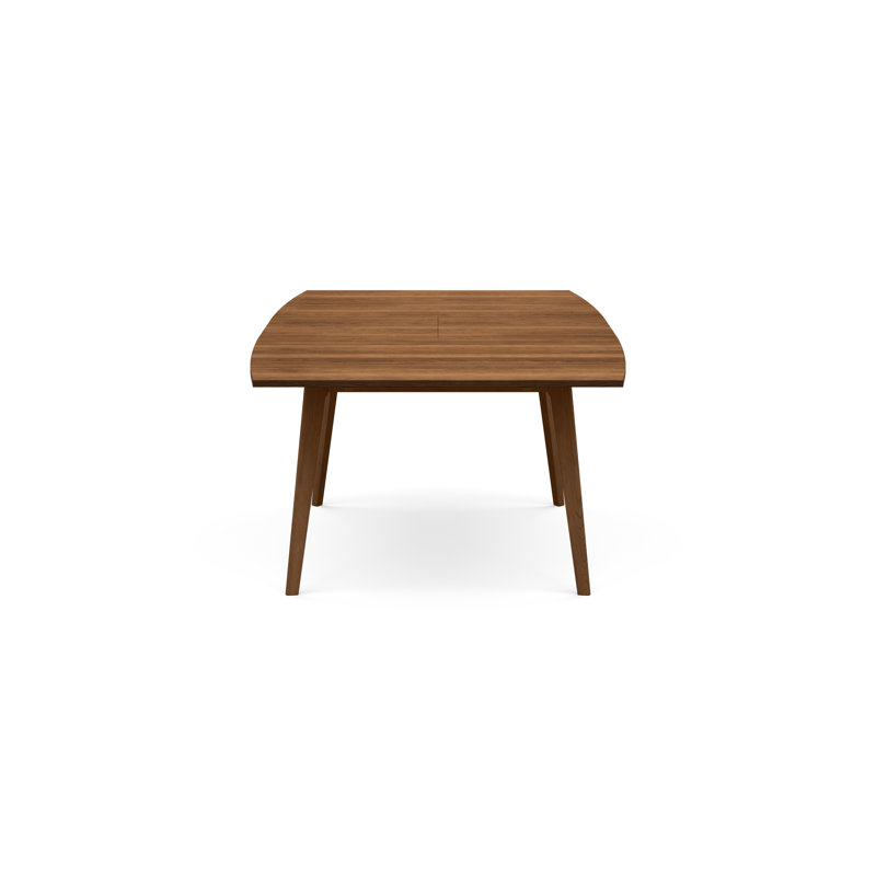 Catalina Four Leg Extension Table, 66" L x 40" W, Saddle Cherry