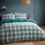 Roxburgh Kelso Tartan Check Reversible Duvet Cover Set with Pillowcases-71278284