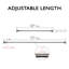 Classic Adjustable Straight Tension Shower Curtain Rod for Bathroom-7224736-7224737