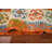 Geometric Kilim Reversible Wool Runner Rug 3x7