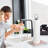 Glass Paper Towel Holder