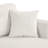 111.8" U - Shaped White Chenille Sectional With Movable Storage For Living Room, 6 Seats, Rolled Arms And Foam Filled Seating In Soft Padding