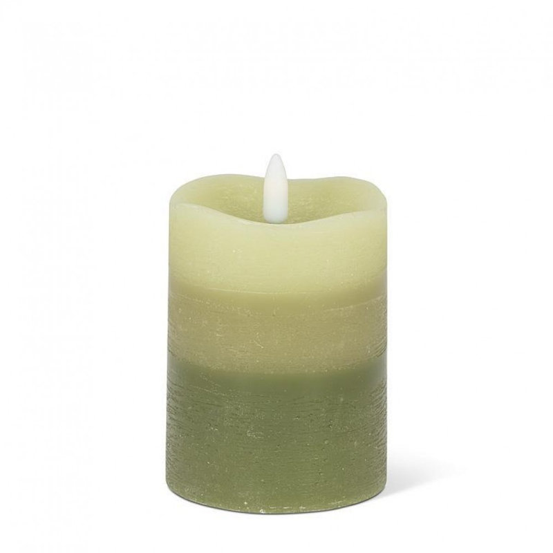 Petite bougie pilier à petite couche, 4"