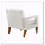 Fauteuil d'appoint, fauteuil club Chenille-1122468120