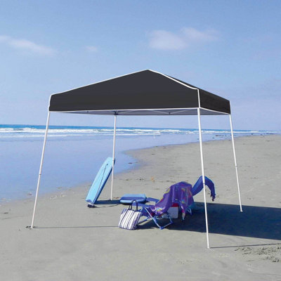 10 Ft. W x 10 Ft. D Steel Pop-Up Canopy
