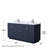 Miranda 66" Freestanding Double Bathroom Vanity with Marble Top-63918154-63918156